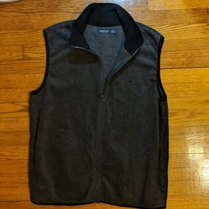 Nautica Grey Zip Up Vest